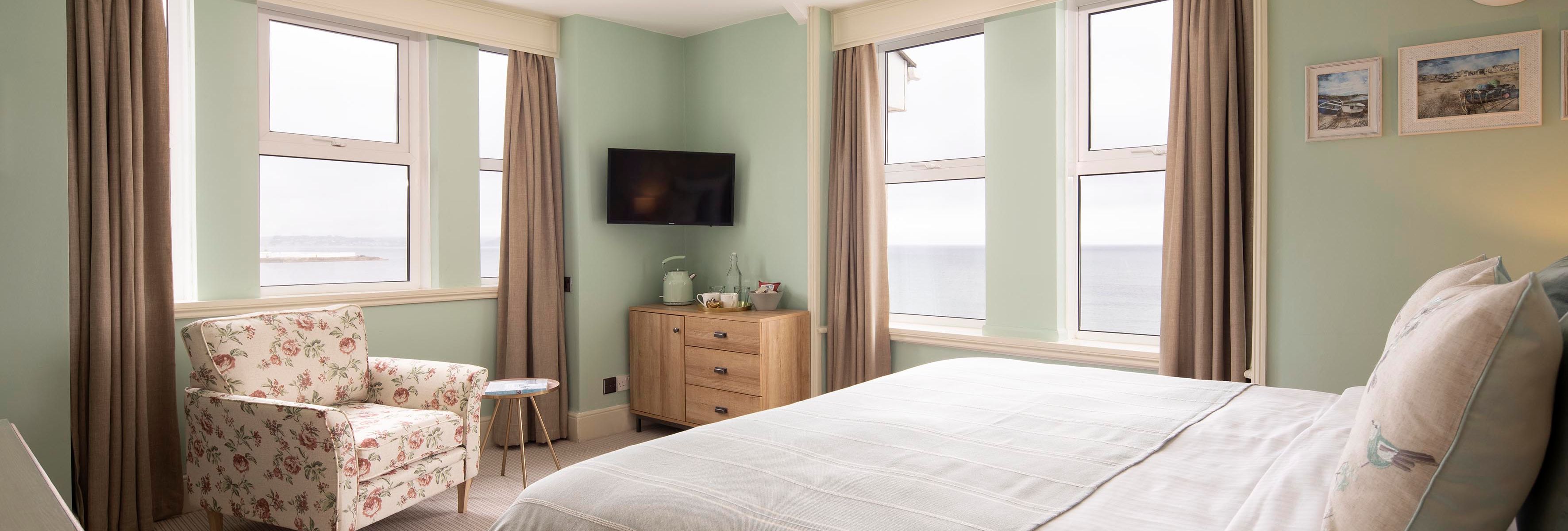 Beach club hotel bedroom