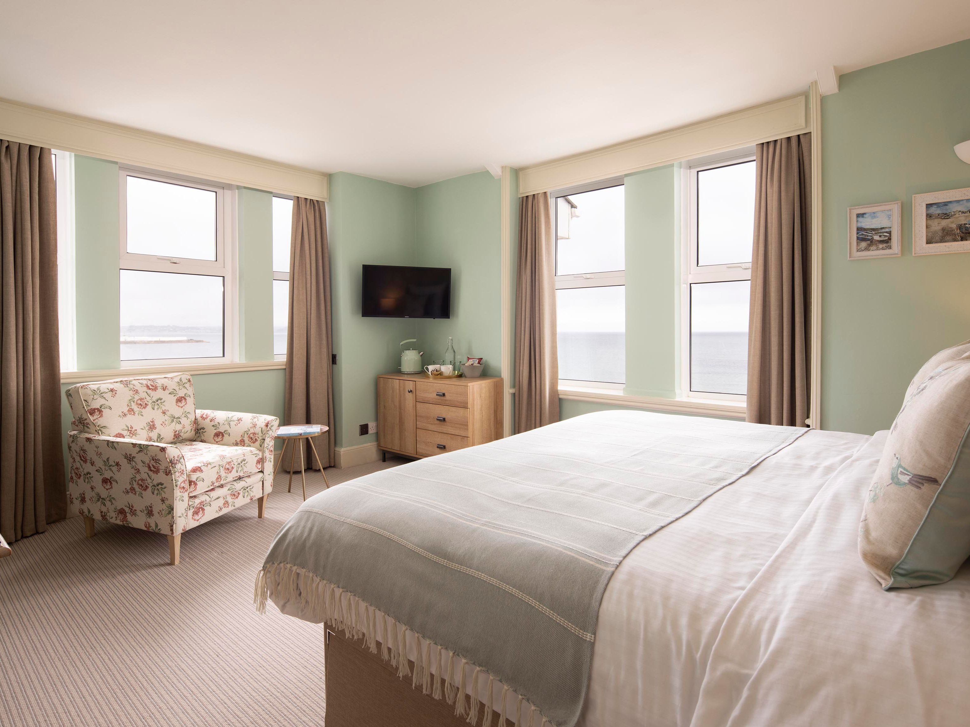 Beach club hotel bedroom