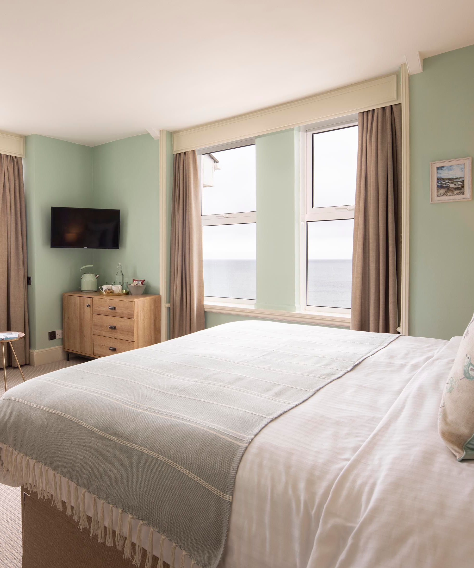 Beach club hotel bedroom