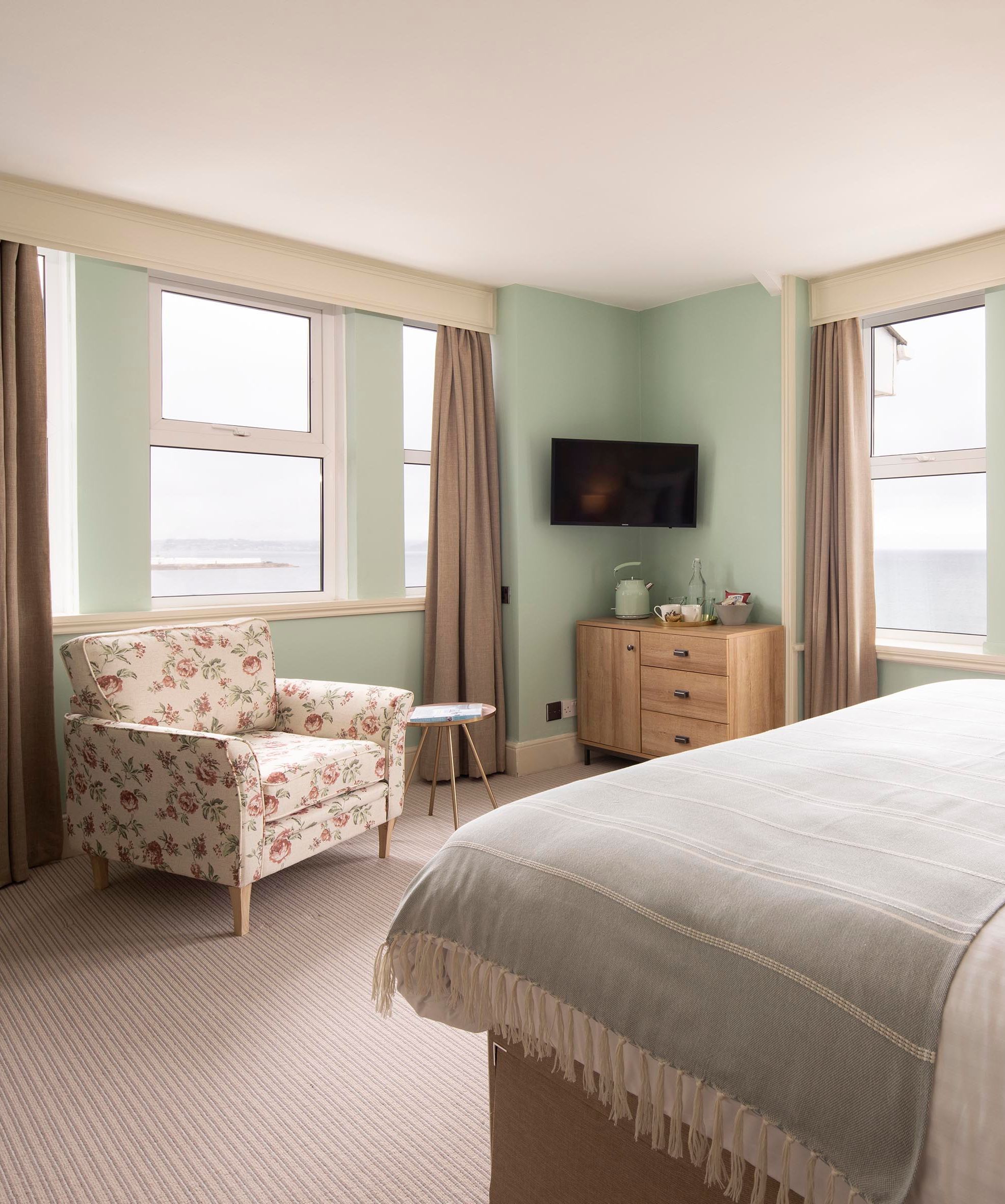 Beach club hotel bedroom