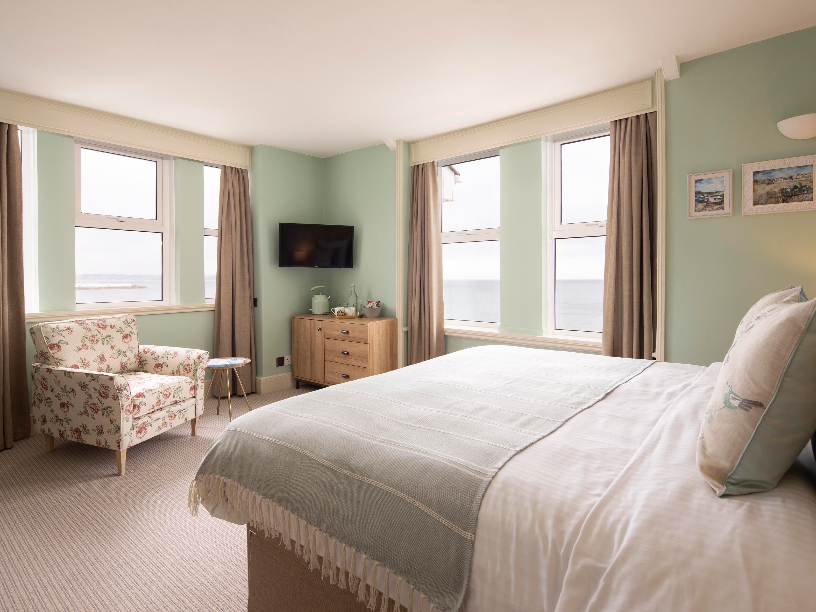 Beach club hotel bedroom