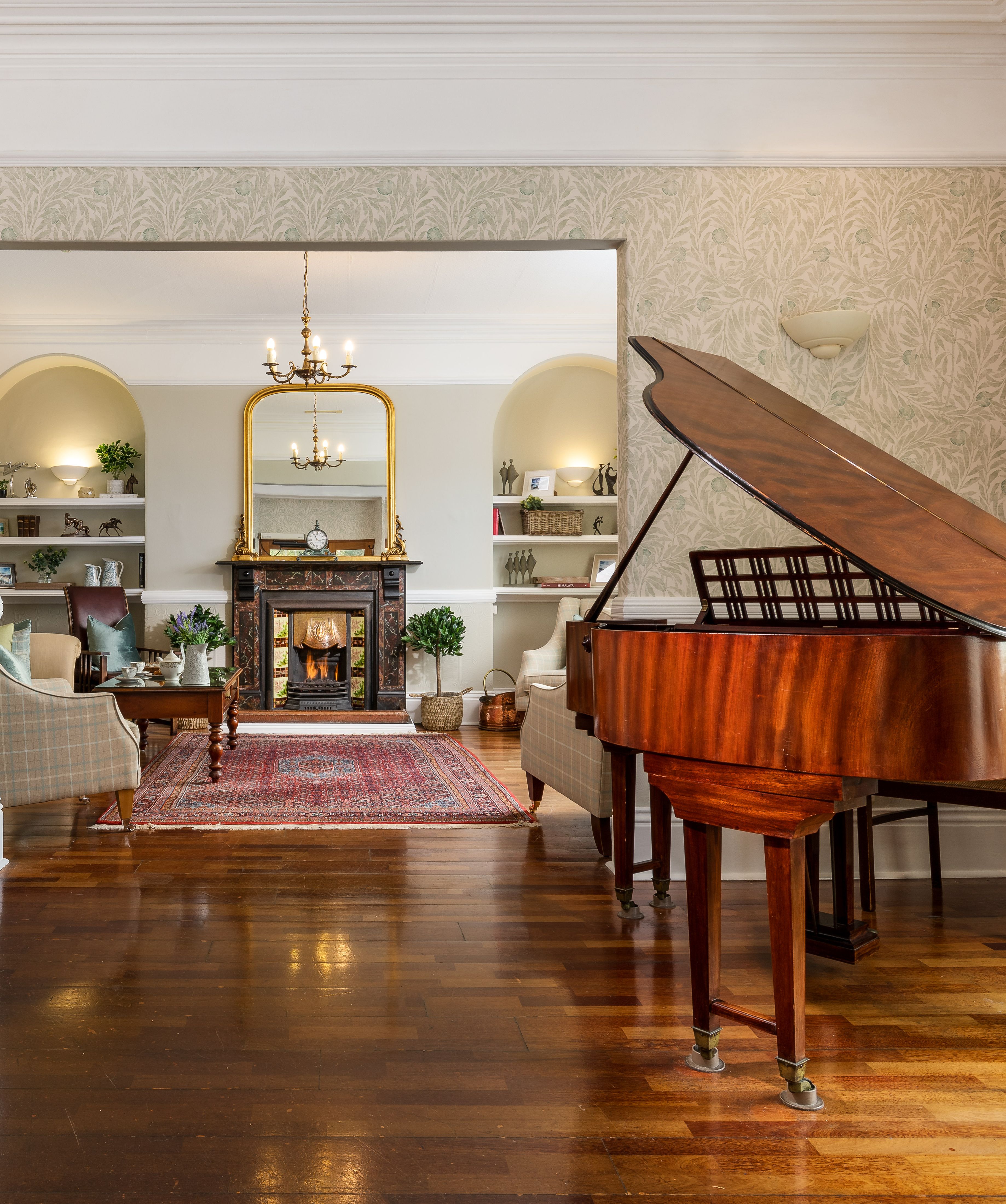 Reception entrance and lounge